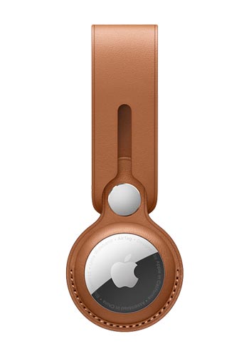 APPLE AirTag Leather Key Ring Saddlebrown, MX4A2ZM/A