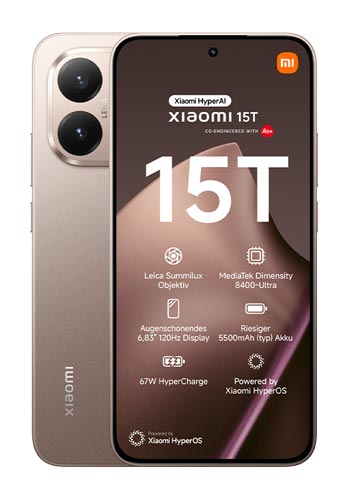 Xiaomi 15T 256GB, 12GB RAM, Rose
