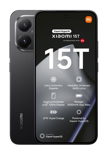 Xiaomi 15T 256GB, 12GB RAM, Black