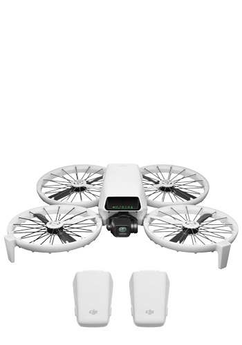 DJI Flip Combo with two batteries, drone with 4K UHD Grey