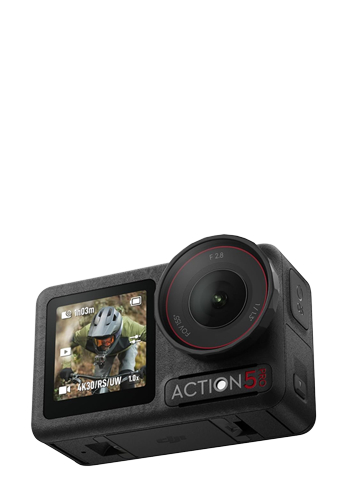 DJI Osmo Action 5 Pro Essential Combo, Action Cam 4K Black