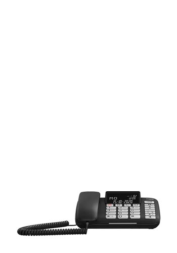 Gigaset Corded phone with cordless phone, Black, DL780 Plus, S30350-H220-B101