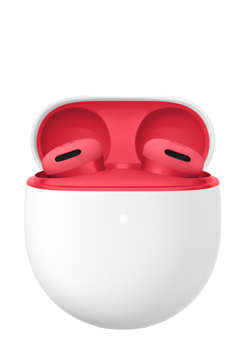 Google Pixel Buds 2a True Wireless Earbuds Raspberry Red, GA09845-EU
