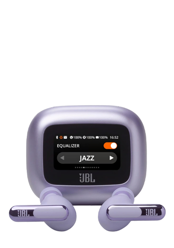 JBL Live Beam 3 Wireless In-Ear Headsets, Purple, LIVEBEAM3PUR