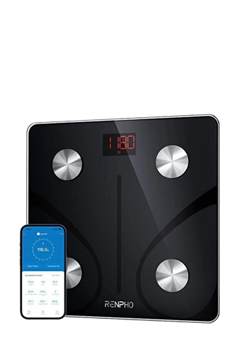 RENPHO Body Weight Scales - Black Body Analysis Scale
