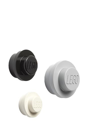 Room Copenhagen LEGO Wall Mount 40161733 (White, Black, Gray)