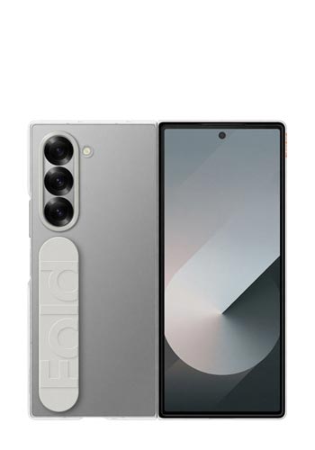 SAMSUNG Clear Case with Strap, Transparent, for Galaxy Z Fold6, EF-QF956CTEGWW