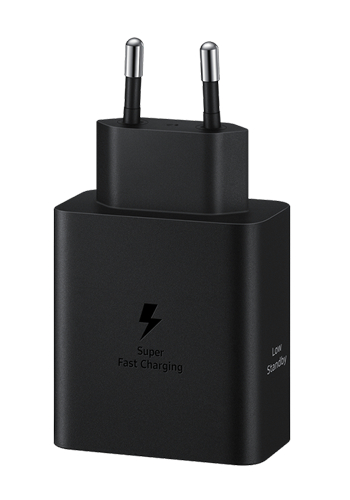 SAMSUNG Fast charger 45W USB Type-C, including USB Type-C cable, Black, EP-T4511XBEGEU, Retail