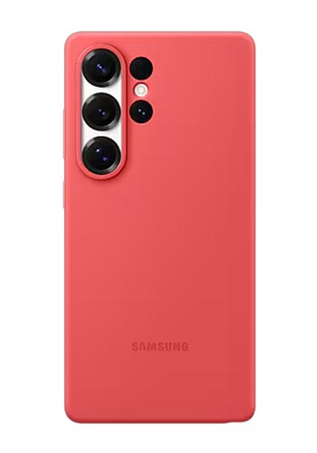 SAMSUNG Silicone Case, Red, for Samsung