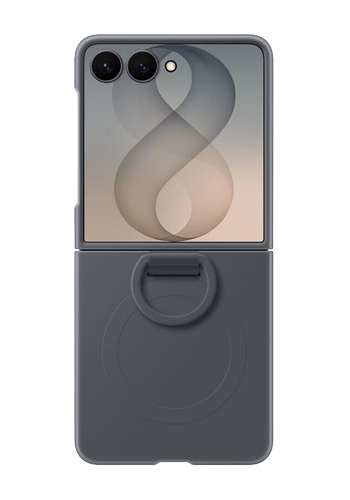 SAMSUNG Silicone Ring Magnet Case Black