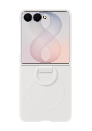 SAMSUNG Silicone Ring Magnet Case Pink
