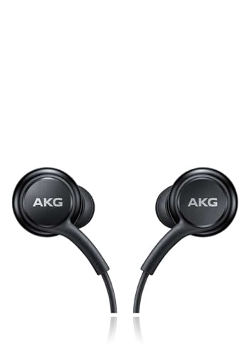 SAMSUNG AKG Sound Type-C Earphones, Black, EO-IC100BB, Universal