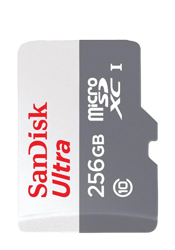 SANDISK Ultra MicroSDXC 256GB, Grey (SDSQUNR-256G-GN3MN)